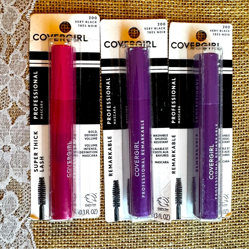 COVERGIRL Professional Mascara Trio - Very Black
